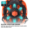 Casque de sécurité avec protection contre les impacts supérieurs et latéraux ANSI Type II W-6000