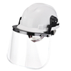 Casque de sécurité non ventilé avec visière pour écran facial