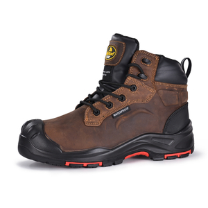 Bottes de sécurité industrielles sans métal avec embout composite et protection contre les perforations | M-8552