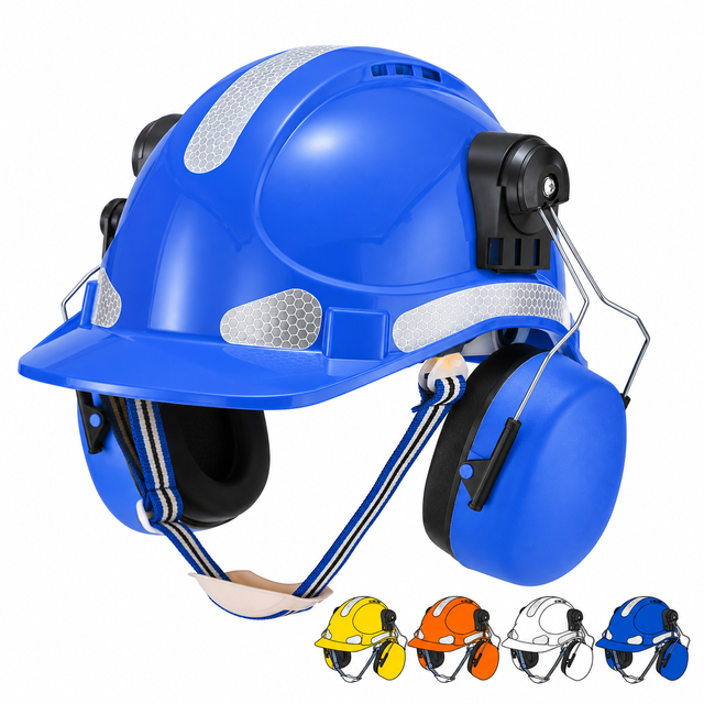 Casque de sécurité avec protection auditive Safeyear W-018EM