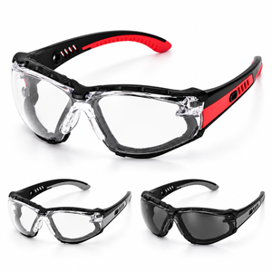 Lunettes de sécurité antibuée avec mousse Safeyear SG037