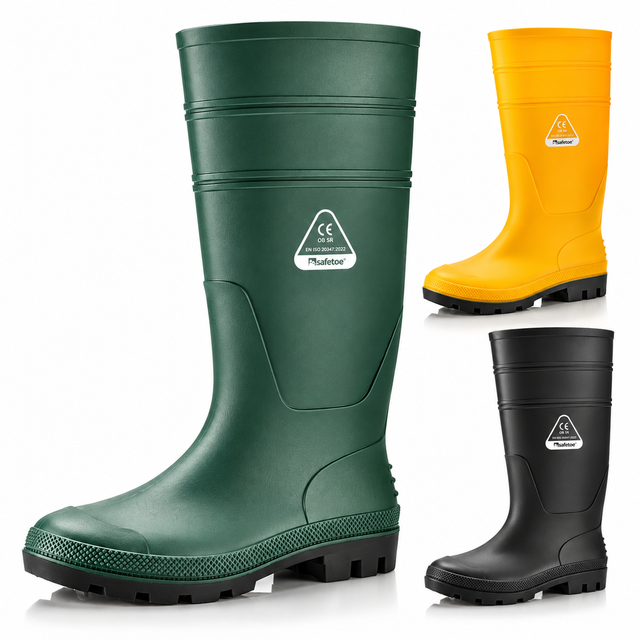 Bottes de pluie professionnelles EN ISO 20347 Safetoe W-6036