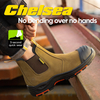 Bottes de sécurité Chelsea de qualité supérieure à enfiler avec embout composite et protection en Kevlar | M-8025NB