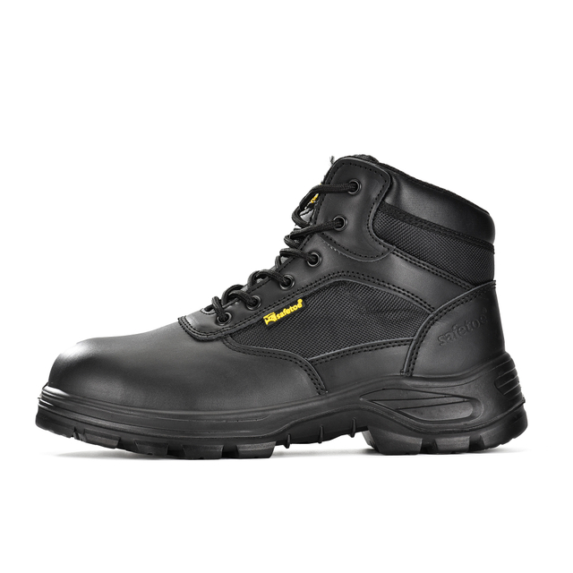 Bottes de sécurité S3 de style tactique avec tige en cuir | M-8515 SafeCombat-M