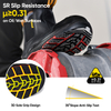 Bottes de sécurité à enfiler en cuir noir avec embout composite et protection en Kevlar | M-8025NBK