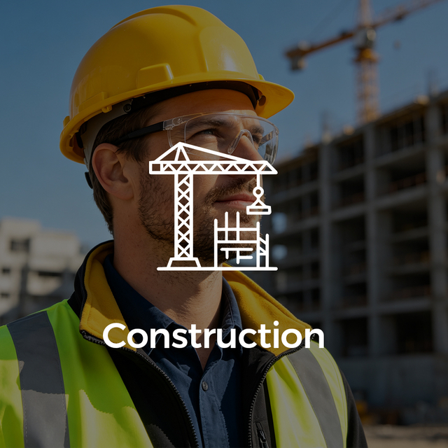 casque de sécurité pour la construction