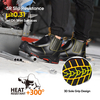 Bottes de travail de soudage Bottes de sécurité minières Sans métal | M-8025NBK MP