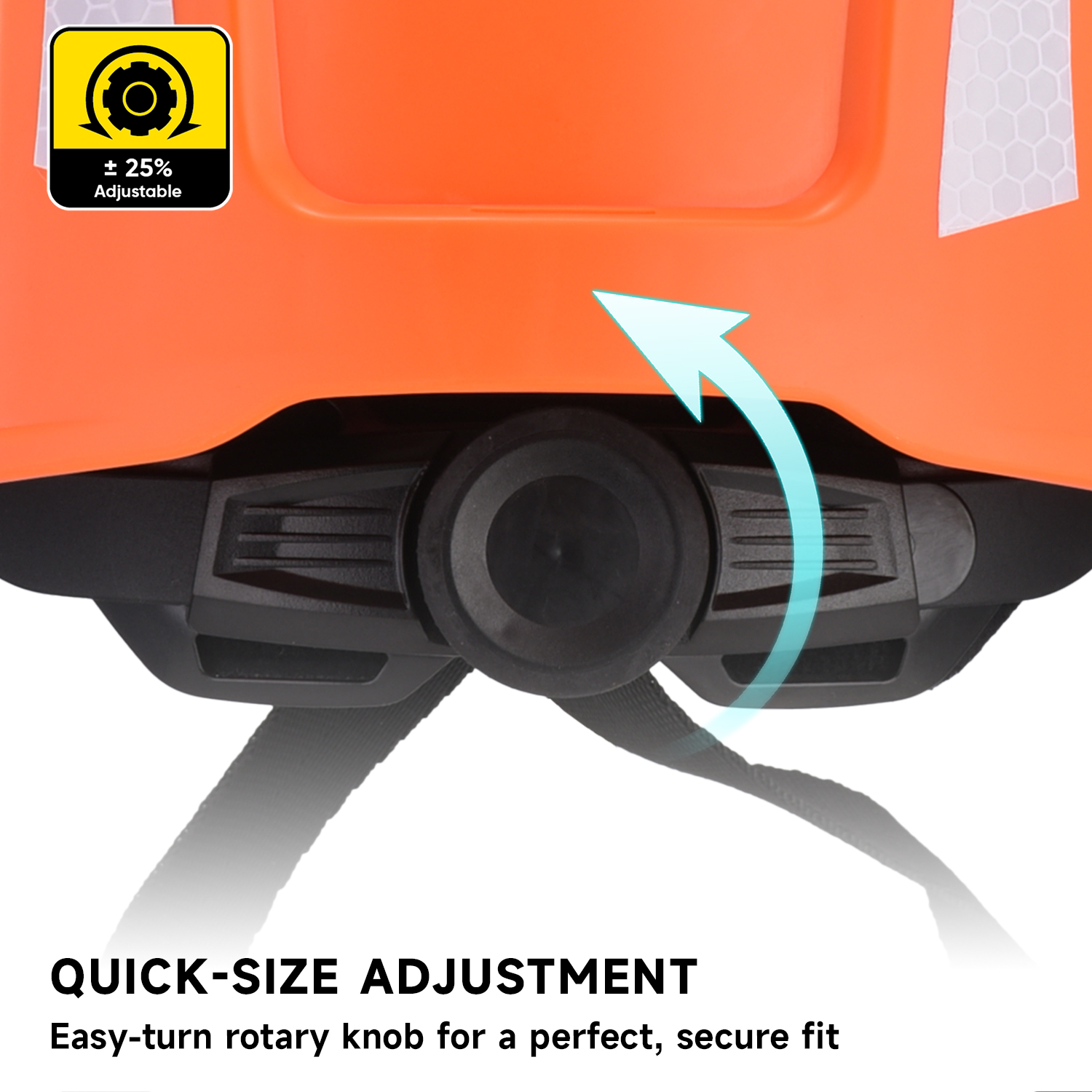 Casque de sécurité avec protection contre les impacts supérieurs et latéraux ANSI Type II W-6000