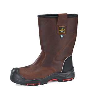 Bottes de sécurité pour gréeurs pétroliers et gaziers certifiées CSA | Bottes de travail à enfiler à bout composite H-9437
