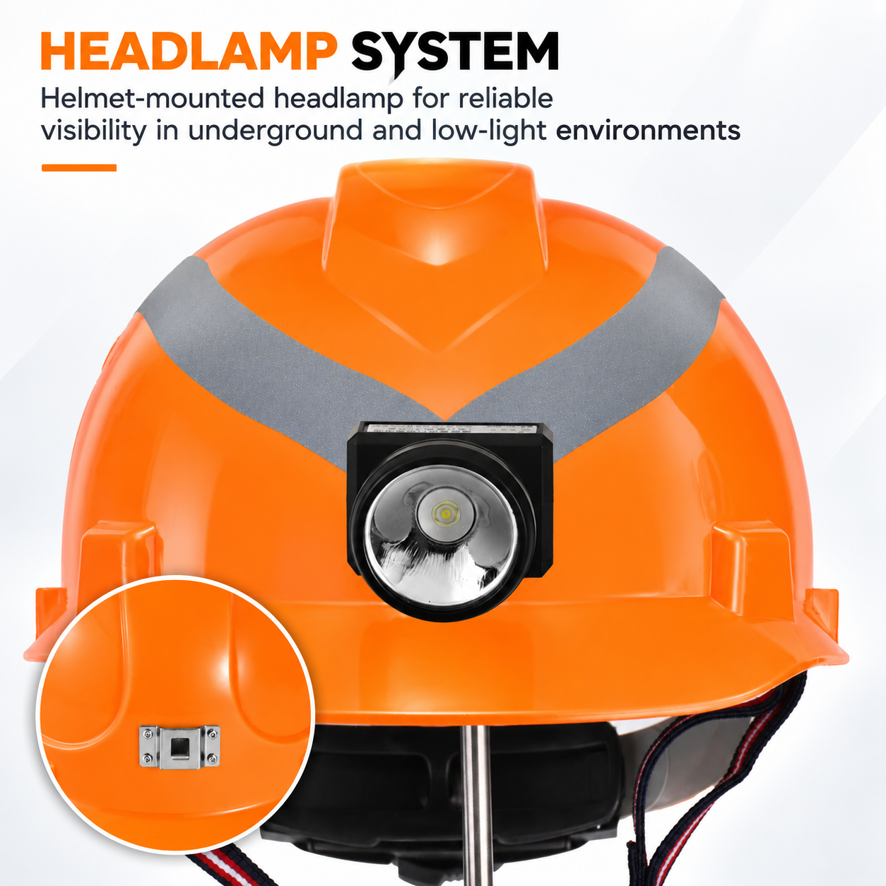 Casque de sécurité utilitaire souterrain W-003L