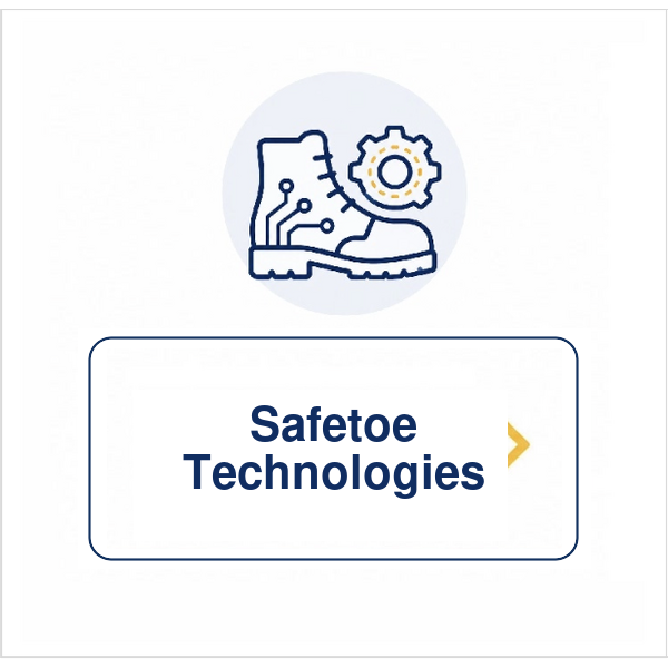 Explorez les technologies Safetoe de protection, de confort et de performance pour les chaussures de s&eacute;curit&eacute;