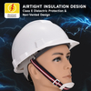 Casques de sécurité des mineurs et de la construction W-003 blanc