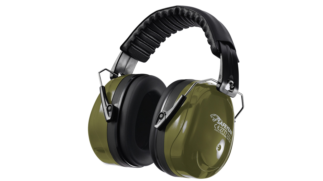 Cache-oreilles de protection ABS EM-5002 vert