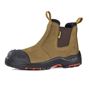 Bottes de sécurité Chelsea de qualité supérieure à enfiler avec embout composite et protection en Kevlar | M-8025NB