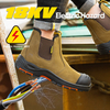 Bottes de sécurité de travail isolées en caoutchouc à isolation électrique à enfiler approuvées ASTM M-8025NB InstaGuard Chelsea