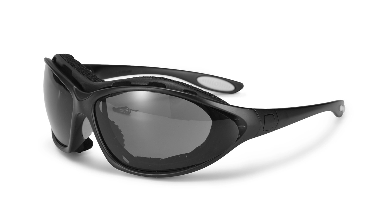 Lunettes de sécurité avec mousse intérieure rembourrée SG002 noires