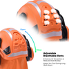 Casque de sécurité avec écran facial et protection auditive M-5017 Orange