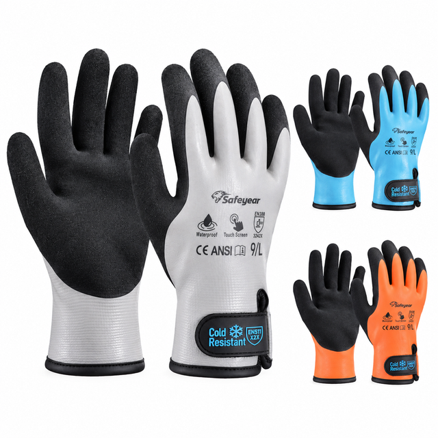 Gants de travail isolants pour le froid Safeyear FL-9002