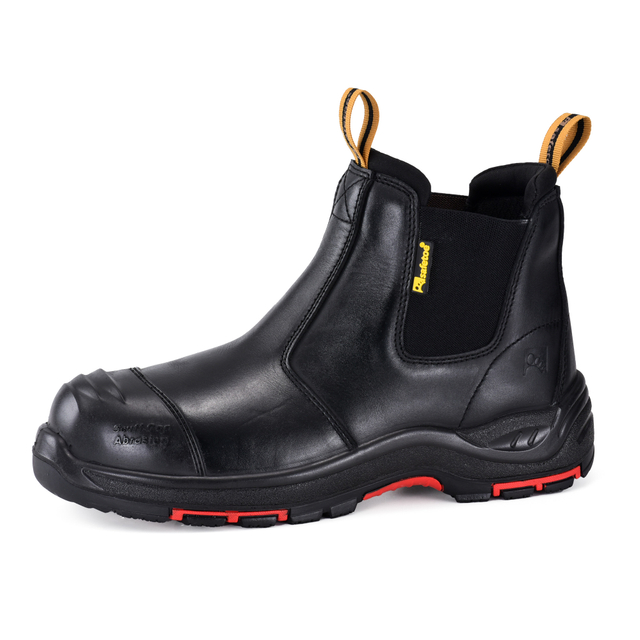 Bottes minières à enfiler à bout composite noires M-8025NBK