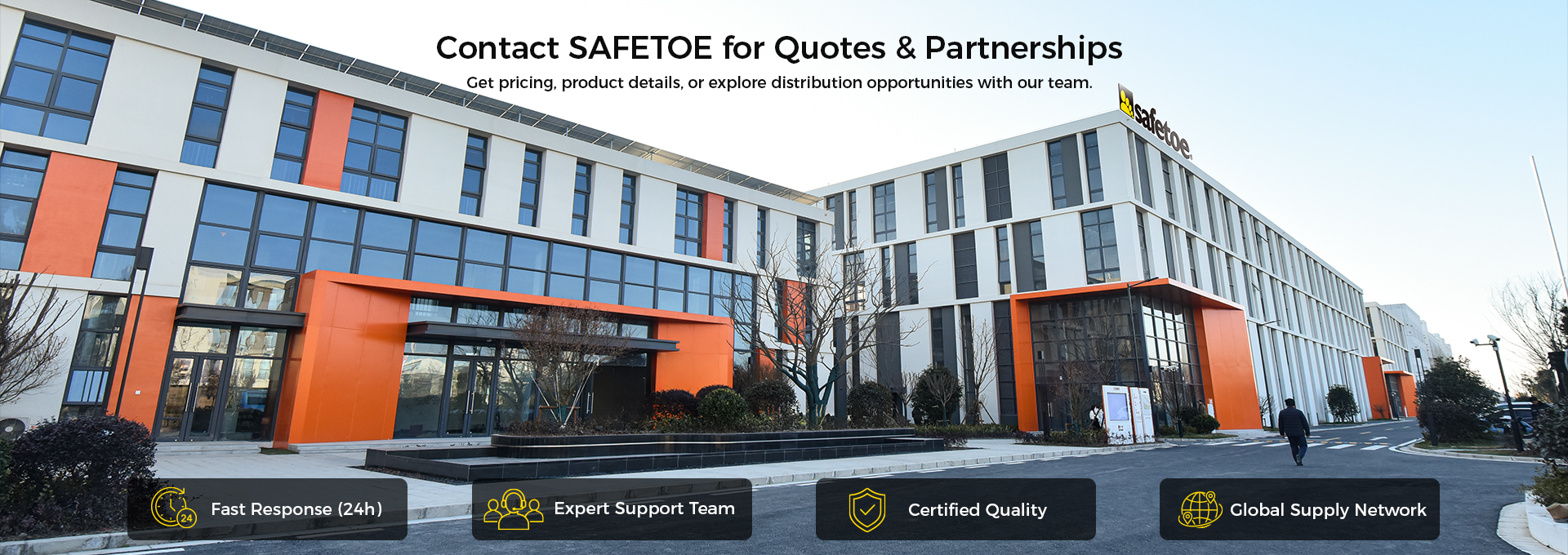 Équipe Safetoe – fabricant de chaussures de sécurité et fournisseur d’EPI